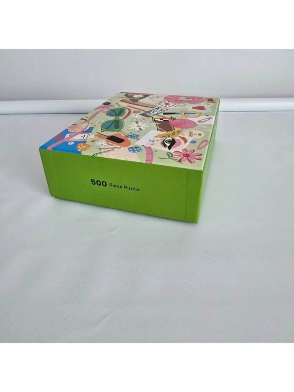 Ban.do x Bijou Karman Junk Drawer Jigsaw Puzzle 500 Pieces Complete